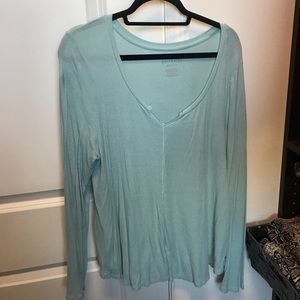 Super Soft Blue Long Sleeve